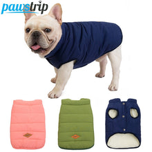 Load image into Gallery viewer, Warm Dog Coat Winter Dog Clothes French Bulldog Pug Chihuahua Pet Puppy Clothes Small Dog Jacket Clothing For Dog Down Coat