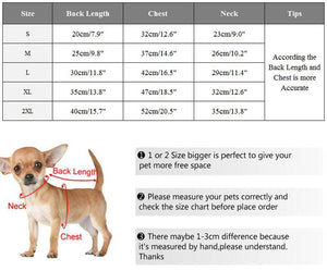 Warm Dog Coat Winter Dog Clothes French Bulldog Pug Chihuahua Pet Puppy Clothes Small Dog Jacket Clothing For Dog Down Coat