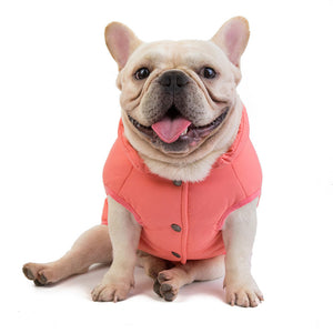 Warm Dog Coat Winter Dog Clothes French Bulldog Pug Chihuahua Pet Puppy Clothes Small Dog Jacket Clothing For Dog Down Coat