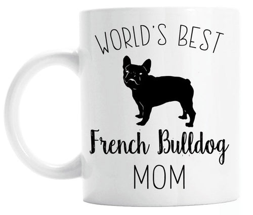 World's Best French Bulldog Mom Mug