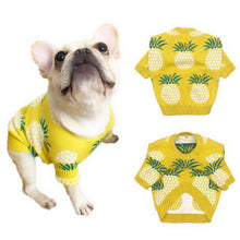 Load image into Gallery viewer, French Bulldog Pineapple Print Knitted Sweater Costume