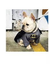 Load image into Gallery viewer, French Bulldog Super Hero Batman Costume