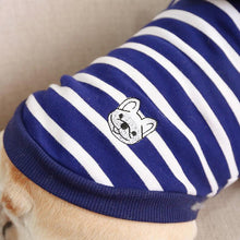 Load image into Gallery viewer, French Bulldog Stripe Hooded Dog Coat