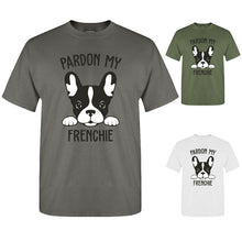 Load image into Gallery viewer, Unisex Pardon My Frenchie French Bulldog Dog Cotton T-Shirt