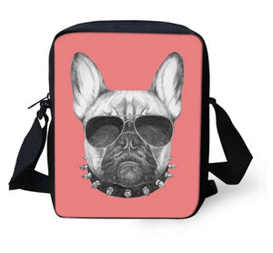 French Bulldog Messenger Bag