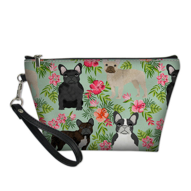 French Bulldog Cosmetics Bag