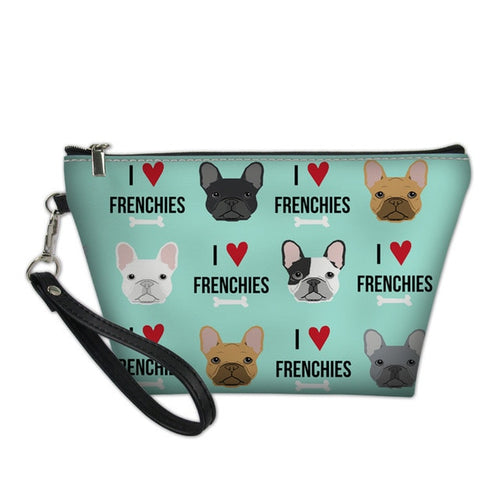 French Bulldog Cosmetics Bag