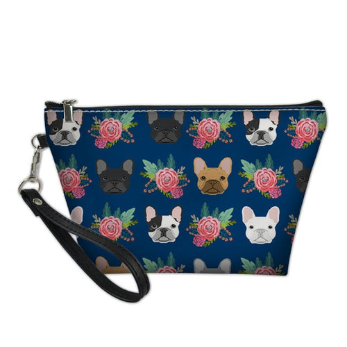 French Bulldog Cosmetics Bag