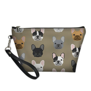 French Bulldog Cosmetics Bag