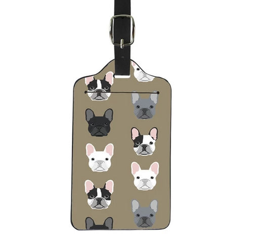 French Bulldog Travel Accessories Luggage Tag