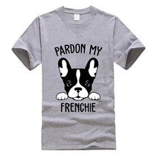 Load image into Gallery viewer, Unisex Pardon My Frenchie French Bulldog Dog Cotton T-Shirt