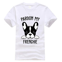 Load image into Gallery viewer, Unisex Pardon My Frenchie French Bulldog Dog Cotton T-Shirt