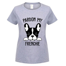 Load image into Gallery viewer, Unisex Pardon My Frenchie French Bulldog Dog Cotton T-Shirt