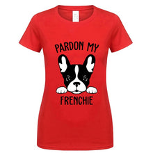 Load image into Gallery viewer, Unisex Pardon My Frenchie French Bulldog Dog Cotton T-Shirt