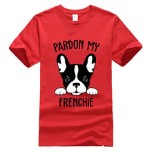Load image into Gallery viewer, Unisex Pardon My Frenchie French Bulldog Dog Cotton T-Shirt