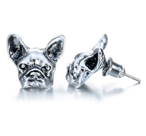 French Bulldog Stud Earrings