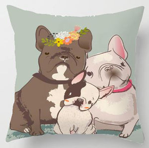 French Style French Bulldog Cushion