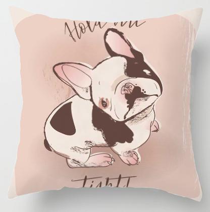 French Style French Bulldog Cushion