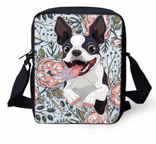 Load image into Gallery viewer, Retro French Bulldog Mini Messenger Bag