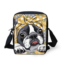 Load image into Gallery viewer, Retro French Bulldog Mini Messenger Bag