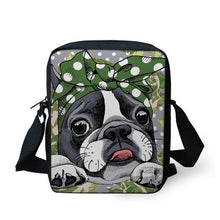 Load image into Gallery viewer, Retro French Bulldog Mini Messenger Bag