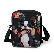 Load image into Gallery viewer, Retro French Bulldog Mini Messenger Bag