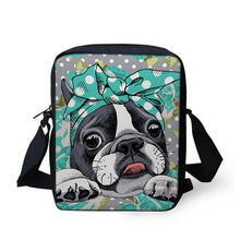 Load image into Gallery viewer, Retro French Bulldog Mini Messenger Bag