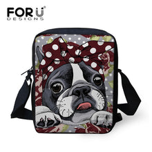 Load image into Gallery viewer, Retro French Bulldog Mini Messenger Bag