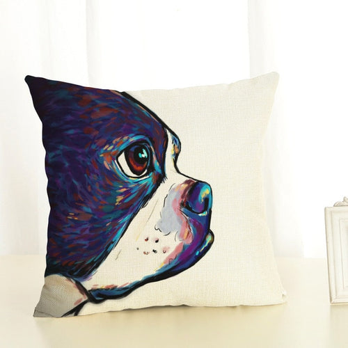 Get my best side French Bulldog Cushion Cover