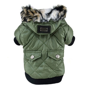 Winter Dogs Down Jacket French Bulldog Costume