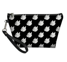 Load image into Gallery viewer, French Bulldog Cosmetic Case Travel Make Up Bag