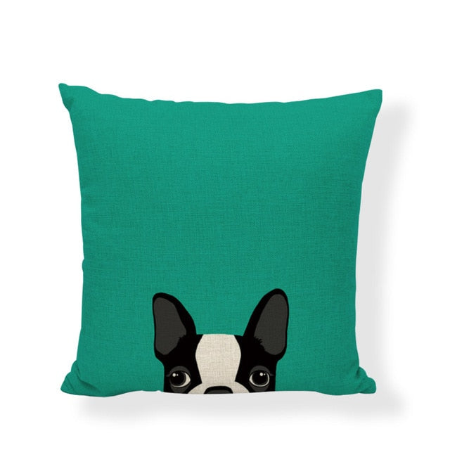 Funny Cushion Cover French Bulldog