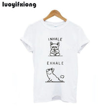 Load image into Gallery viewer, French Bulldog Women Tshirt Farting Frenchie