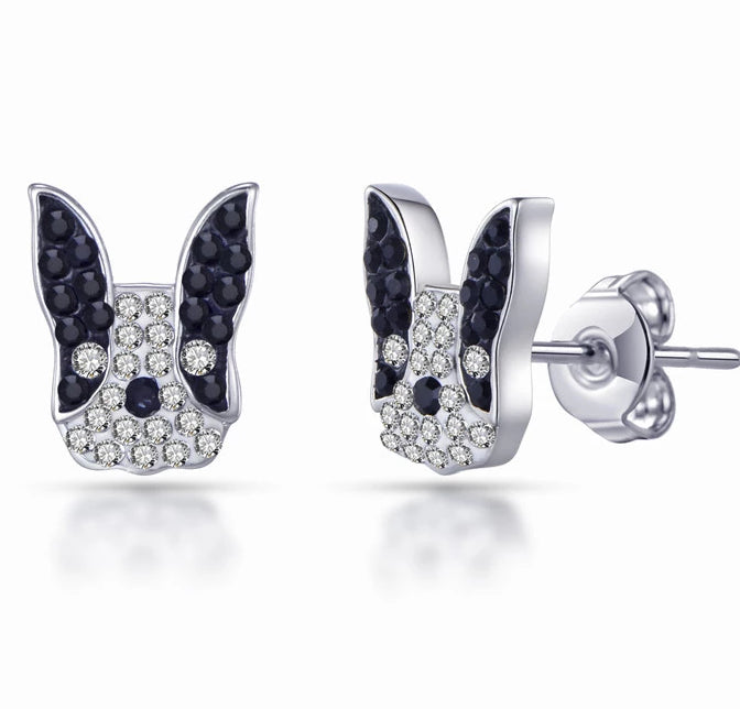 French Bulldog Stud Earrings