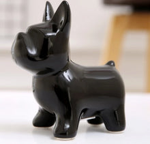 Load image into Gallery viewer, Gold Ceramic French Bulldog Figurines