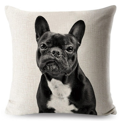 Classic French Bulldog Cushion Cover