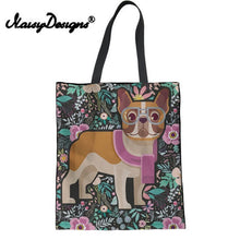 Load image into Gallery viewer, Women Handbag Cute French Bulldog Tote