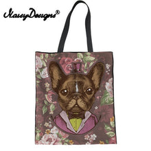 Load image into Gallery viewer, Women Handbag Cute French Bulldog Tote