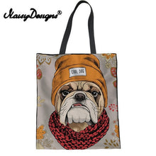 Load image into Gallery viewer, Women Handbag Cute French Bulldog Tote