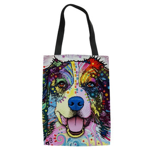 Women Handbag Cute French Bulldog Tote