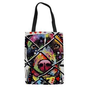 Women Handbag Cute French Bulldog Tote