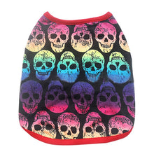 Load image into Gallery viewer, 9 Patterns - Cotton French Bulldog Skull Print Costume