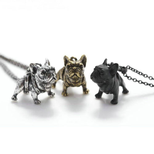 French Bulldog Pendant Necklace