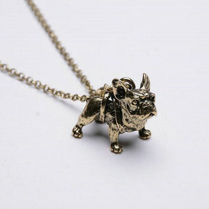 French Bulldog Pendant Necklace