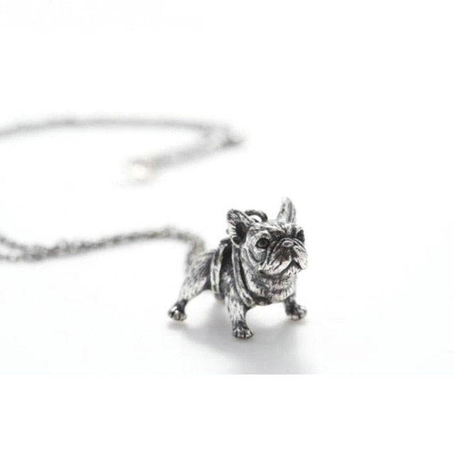 French Bulldog Pendant Necklace