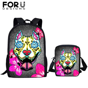 Day of the Dead French Bulldog Backpack & Bag